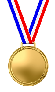 Gold medal PNG-57781